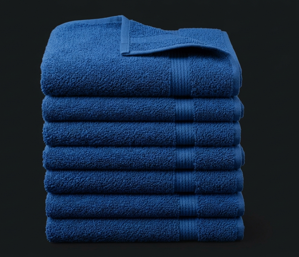 Huck Towels (Blue) – Gazi Rags Bangladesh