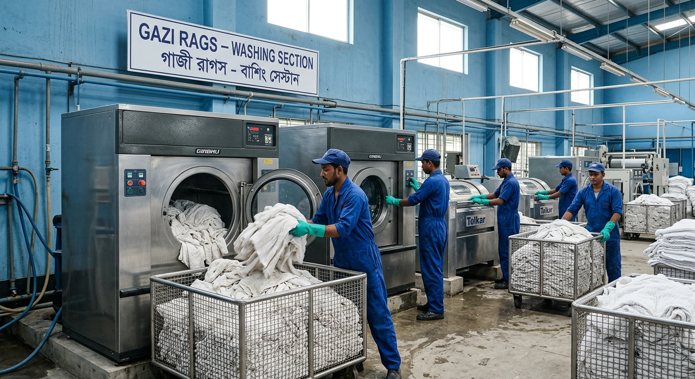 Washing sector – Gazi Rags Bangladesh