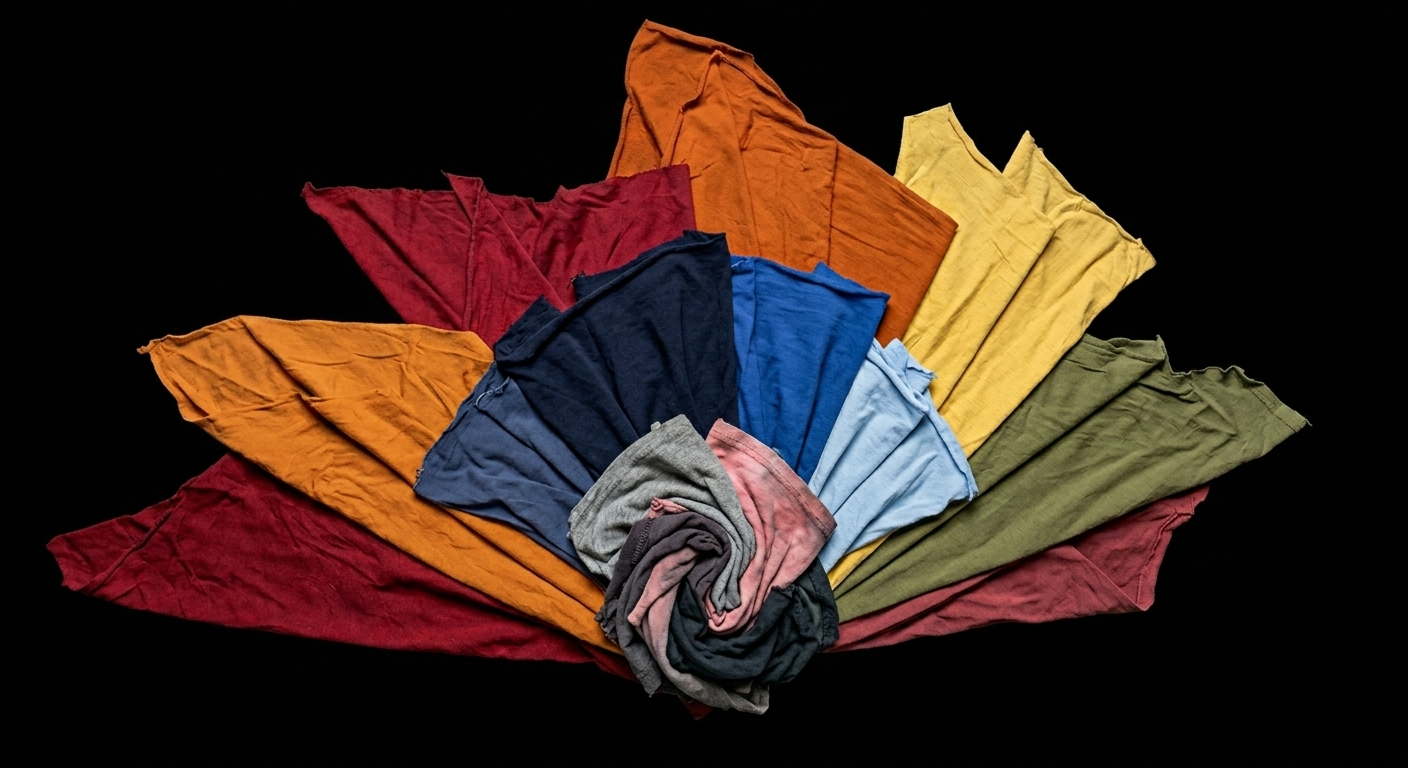 Multicolor Wiping Rags (Medium Weight) – Gazi Rags Bangladesh